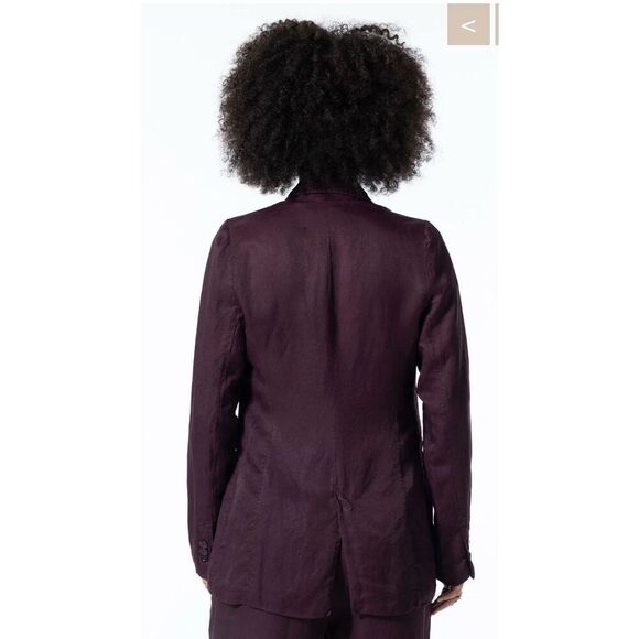 Burning Torch WALLACE BLAZER in PRUNE NWT Size XS - Picture 4 of 11